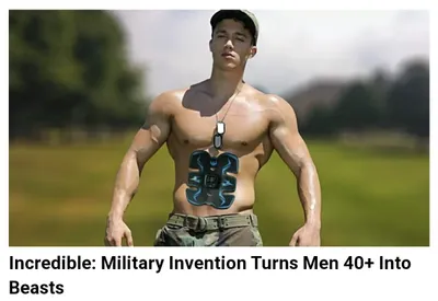 Military invention turns men 40+ into beasts